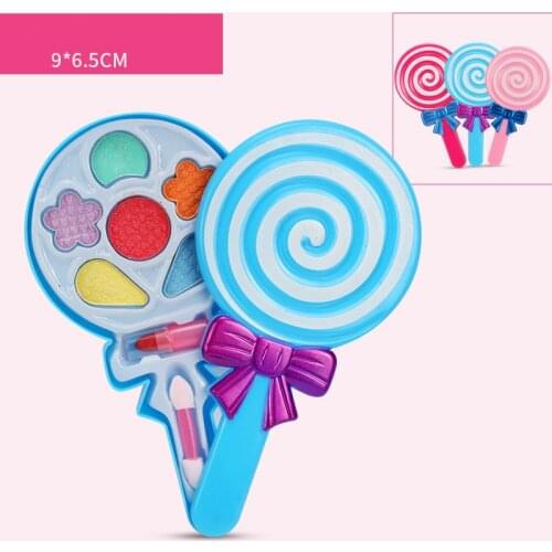 Kids Cosmetics Make Up Set Washable Beauty Makeup Box Baby Gift Toys Safe Princess Girls Makeup for Girls Birthday Pretend Play