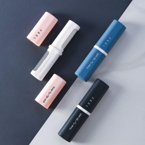 Household Portable Clothing Hair Ball Trimmer Clothes Shaving Ball Tools Manual Double-headed Hair Sticking Device Dust Removal