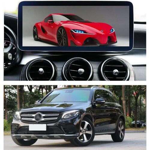 Blu-ray Screen Car GPS Navigation Radio Player For Mercedes Benz GLA-Class GLA180 GLA 250 GLC Coupe (C253) GLC300 GLC220 Auto