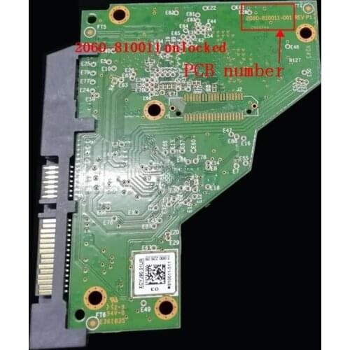 HDD 2060-810011 Unlocked PCB Lockless Circuit Decryption Logic Board for Hard Drive Disk Western Digital