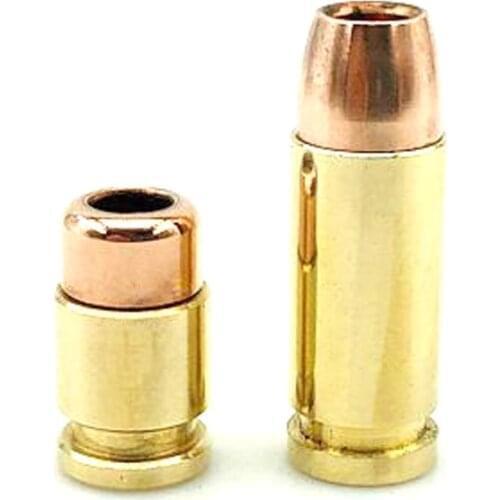 Outdoors DIY Tools EDC Brass Copper Bullets Knife Beads Lanyard Pendants Key Rings Accessories