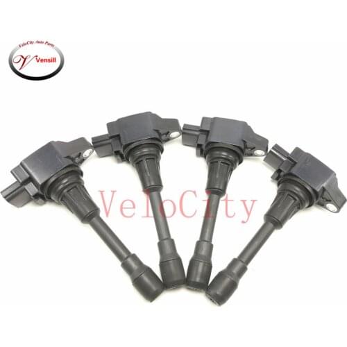 4PCS Part No# 22448-1HM0A 224481HM0A Ignition Coil Fits 2012 Sunny N17 March K13