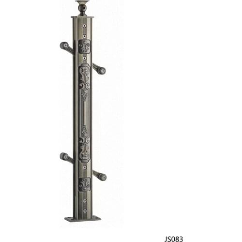 Freeshipping 950mm JS083 Column Customade Floor Mount Newel Handrail Armrest Post Pillar Pole for Staircase