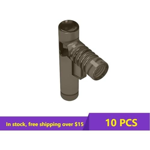 10PCS MOC Bricks Assembles Particles 60849 Utensil Hose Nozzle Elaborate Building Blocks Parts DIY Bricks Bulk Model Educational