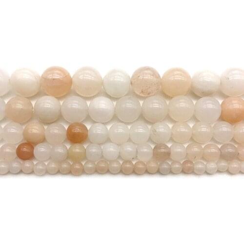 Wholesale Smooth Round Pink Aventurine Beads Natural Stone Beads for Jewelry Making DIY Bracelet 4/ 6/8/10mm