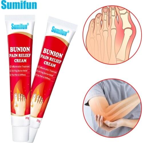 20g Foot Bunion Pain Relief Ointment Toe Valgus Corrector Cream Hallux Joint Sore Waist Knee Arthritis Treatment Plaster
