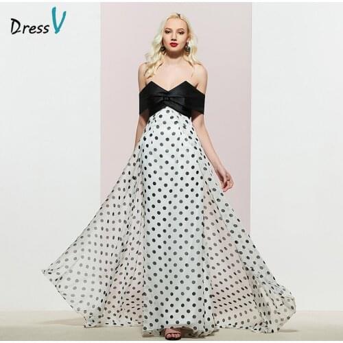 Dressv ivory evening dress a line elegant pleats tiered sleeveless floor-length wedding party formal dress evening dresses