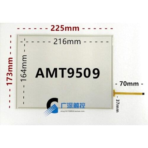 Suitable for New 10.4-inch 4-wire Touch Screen Original AMT9509 Resistive Industrial Grade Industrial Control Dedicated