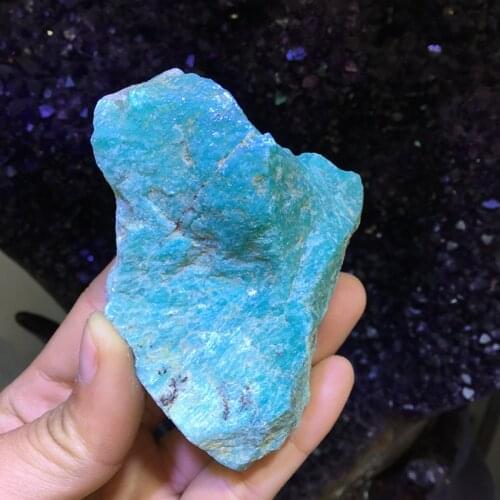 Natural tianhe stone emerald quartz crystal mineral specimen reiki healing rough energy crystal gemstone for home&Wedding decora