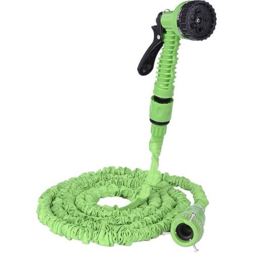 25/50FT Expandable Magic Flexible Garden Hose To Watering With Spray Gun Garden Car Water Pipe Hoses Watering