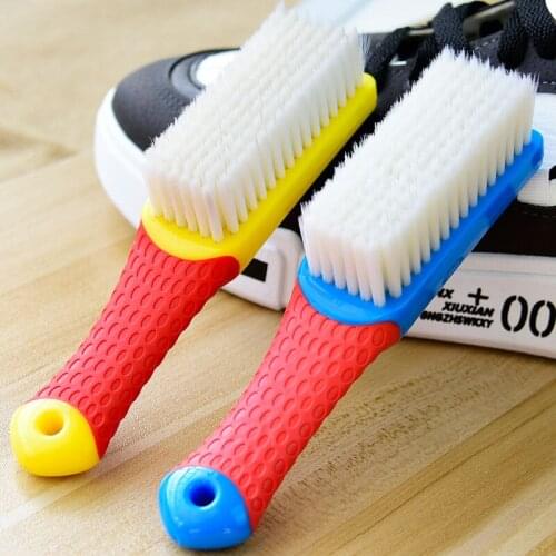 Shoe Brush Multifunctional Shoe Brush Soft Brush Shoes Marvelous Shoes Cleaning Agent Household Clothes Cleaning Brush