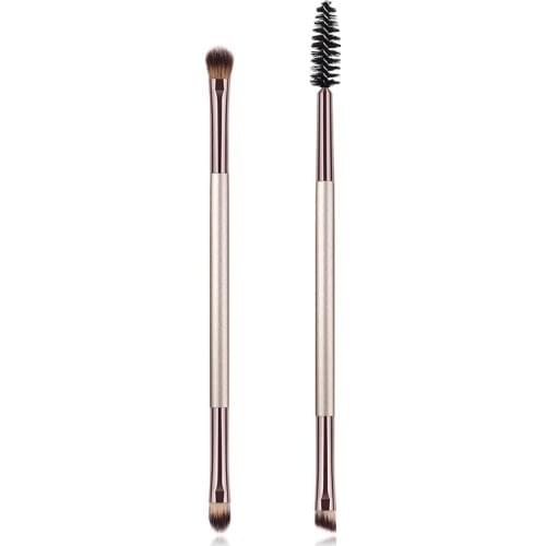 2pcs/set Makeup Brushes Beauty Mascara Eyebrow Eyeshadow Edge Eyeliner Brush Pensule Lashes Accessories Eye Make Up Tools