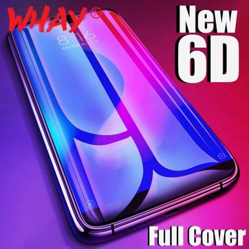 6D Protective Glass For Huawei Honor 30 30S V30 Play 3 4T Pro X10 Full Cover 5D Tempered Glass For Huawei P40 Lite Nova 7 7i SE