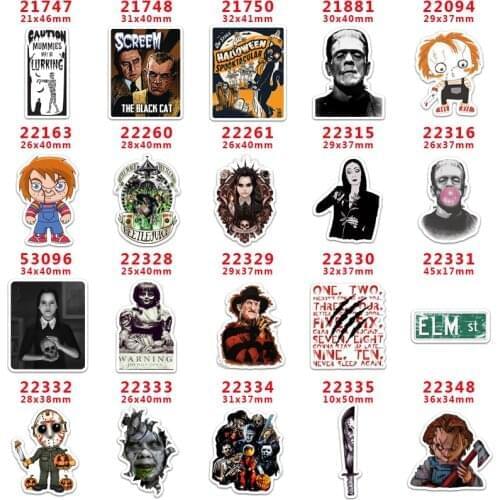 Choshim brand 10 Pcs Planar Resin flatback Horror Movie Halloween for DIY hairbow accessory decoration PR 22348