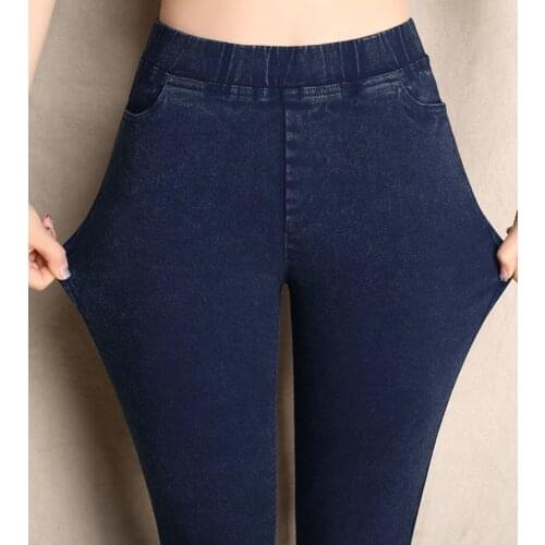 Large Size S-6XL Trousers For Women Winter high waist skinny slim Womens Pants Female Stretch Pencil Pant Pantalon Femme