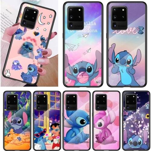 Tempered Glass Cover Stitch Abomination Little Monster For Samsung Note 20 Ultra Note 10 Lite Plus 5G Note 8 Note 9 Phone Case