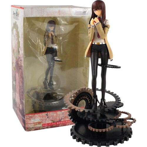 Steins Gate Christina Makise Kurisu 1/8 Scale Figurine PVC Action Figure Collectible Model Toy Doll