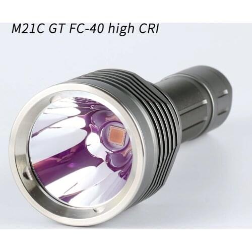 Convoy M21C GT FC40 high CRI, 21700 flashlight