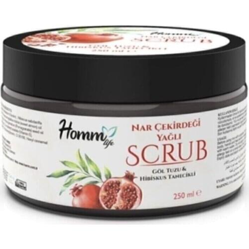 Homm Herbal Pomegranate Seed Oil Plant Granular Scrub