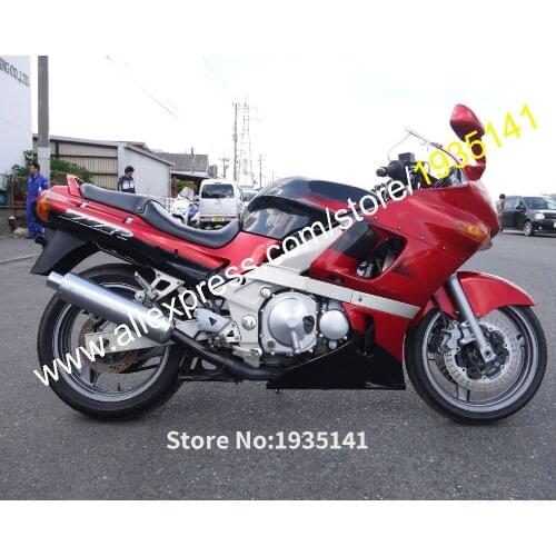 Fairing Kit For Kawasaki Ninja ZZR 400 Parts 1993-2003 ZZR400 ZZR-400 Red Black Sports Motorcycle Fairing (Injection molding)