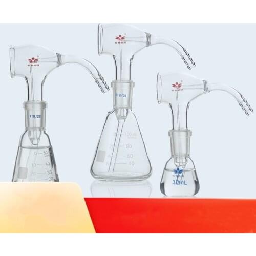 1Set 25ml 50ml 100ml Lab Glass Colour Spray Bottle Color Rendering Spray Bottle with Dribbling Ball