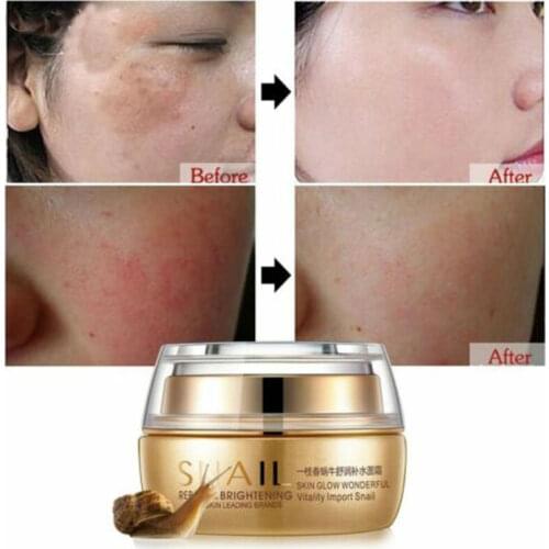 Snail Face Cream Anti-Wrinkle Whitening Facial Cream Hyaluronic Acid Moisturizing Anti-aging Nourishing Serum Skin Care TSLM1