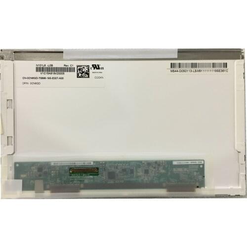 N101L6-L0B N101LGE-L21 N101L6-L02 LP101WSA-TLA1 TLN1 B101AW03 V.0 BT101IW01 V.0 laptop display 1024 * 600 LCD LED display Screen