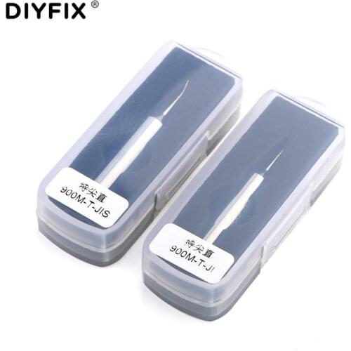 DIYFIX Soldering Iron Tips 900m-T-JI 900m-T-JIS Lead-free Solder Iron Head Tips 0.15mm BGA Welding Soldering Rework Tool Set