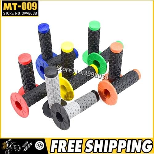 New Pro Taper Grip Handle MX Grip for Dirt Pit bike Motocross Motorcycle Handlebar Grips Double color Hand Grips free shipping