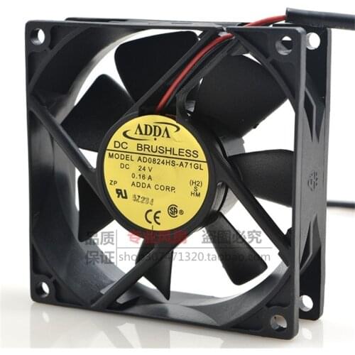 8025 AD0824HS-A70GL 24V 0.16A 8 cm inverter fan