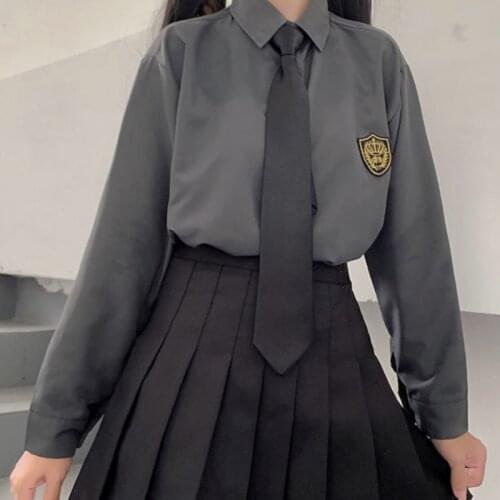 QWEEK Gray Blouses