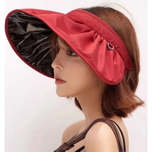 Big Brim Summer Hats For Women Empty Top Sun Hat Outdoor Sunshade Sunscreen Sun Protection Beach Hat Ladies Hats панама женская