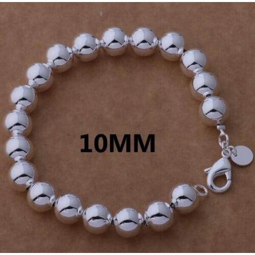 SL-AH271 Wholesale Silver Color Gift Women Lady Nice High Quality Fashion Jewelry 10MM Buddha Beads /blzakdga Akyajcfa