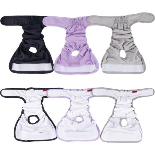 Dog Physiological Pants Diaper Sanitary Washable Dog Hygiene Panties Shorts Underwear for Female Dogs Sanitary Panties XS-XL
