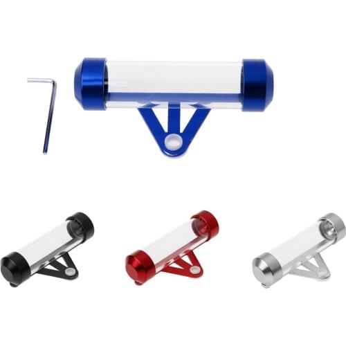 Universal Motorcycle Tube Disc Cylindrical Holder Frame Real Waterproof Black/Blue/Red/Silver