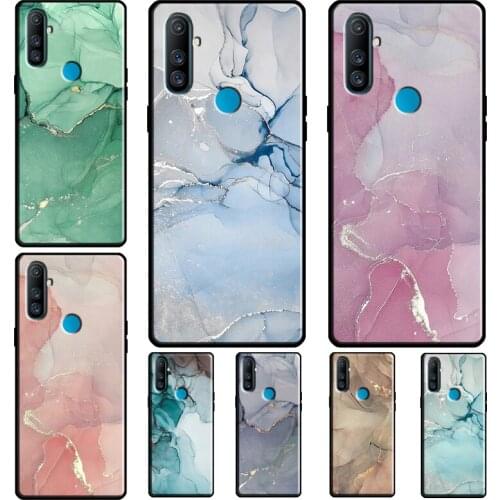 Vintage Marble Case For OnePlus 8T 7T Nord 9R 7 8 9 Pro Cover For Realme C3 C21 C15 6 8 Pro GT Neo Q3 7i