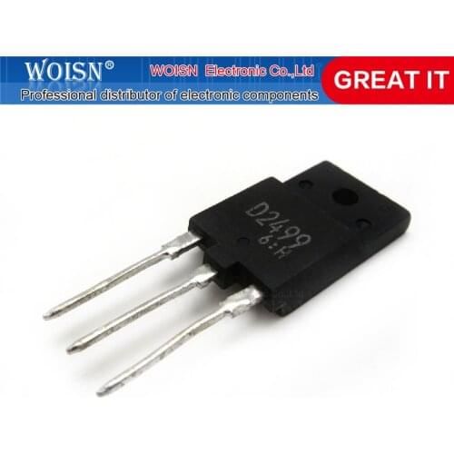 1pcs/lot 2SD2499 TO3PF D2499 TO-3PF In Stock
