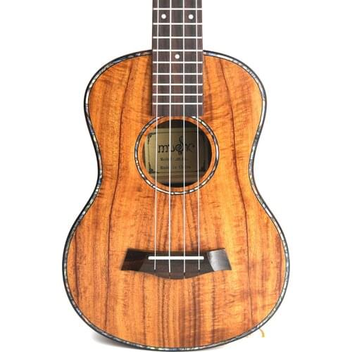 23" Concert Acacia 4 Strings Hawaii mini small guita Ukulele travel acoustic guitar Uke Fretboard Hawaiian Guitarra Ukelele