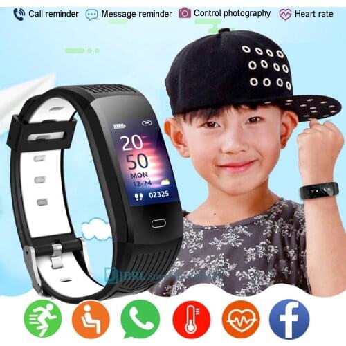 2021 Kids Children Smart Watch Girls Boys Smartwatch Heart Rate Sleep Sports Smart Clock Fitness Tracker Smart-watch For 10-18