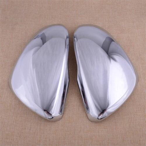 CITALL Chrome Side Door Mirror Cover Trim Molding Cap Overlay Shell Sticker Fit For Kia Optima K5 JF 2016 2017 2018 2019