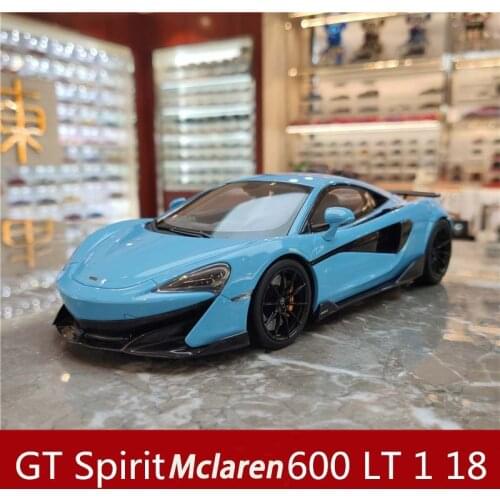 GT Spirit 1:18 McLaren 600 LT limited edition Supercar resin car Collector Edition Metal Diecast Model Race Car Kids Toys Gift