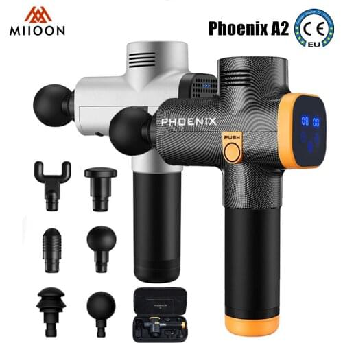 Phoenix A2 Massage Gun with Portable Bag Massager for Body Arm Back Deep Muscle Vibrator Fascia Gun On Fitness Shaping Relief