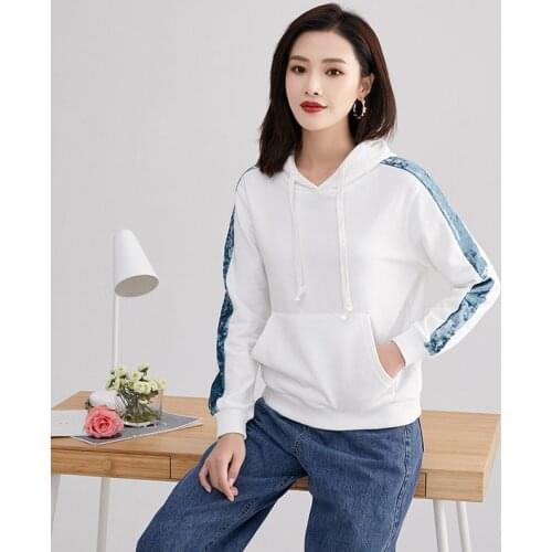 Fashion Korean Style Hoodies Sweatshirts Women Pullover Tops Oversized Hoodies Pullovers Top Casual Sweatshirt Warm Hooded 2020