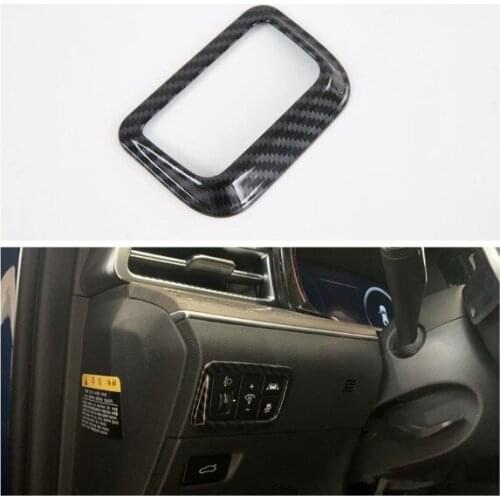 For KIA K5 2020 Car Head light Switch Panel Trim Cover Interior Chrome ABS Car Styling Moldings Decoration Auto Accessories