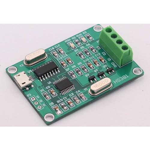 New version of USB three-phase sinusoidal signal generator, adjustable phase 0～360 degrees, frequency 0.1～2000Hz