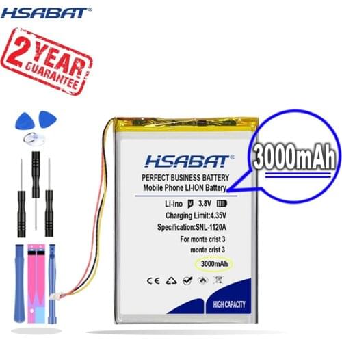 New Arrival [ HSABAT ] 3000mAh Replacement Battery for Onyx Boox Monte Crist 3 Reader