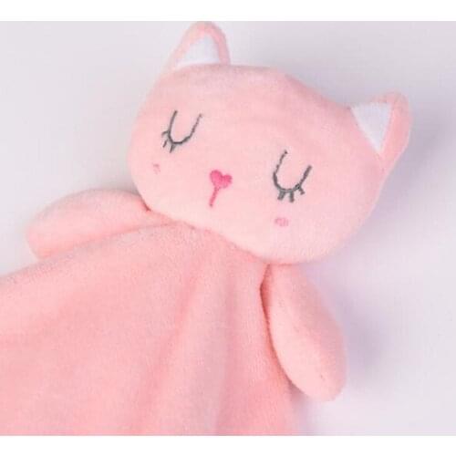 Baby Plush Soothing Toys Security Blanket Baby Toys Appease Towel for Baby Care Animal Newborns Blankie Soothing Towels