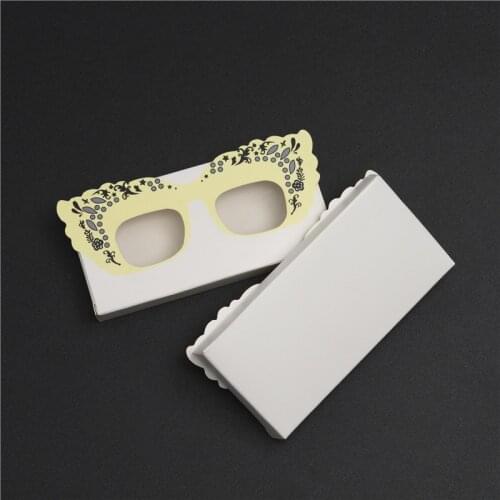 Wholesale Paper Eyelash Packaging Box 10/20/50/100 PCS Custom Logo Empty Case Bulk For False Strip Lashes