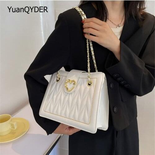 Simple Solid Color Shoulder Crossbody Bags for Women 2021 New PU Leather Womens Designer Handbag Female Travel Messenger Bag