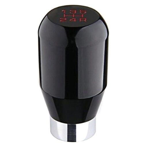 Universal Aluminum Car Shifter Manual Gear Stick Shift Knob (Black)